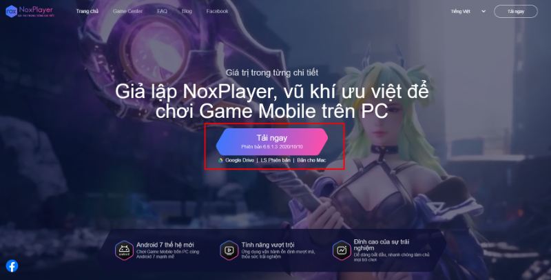 Hướng dẫn tải Android Nox Player